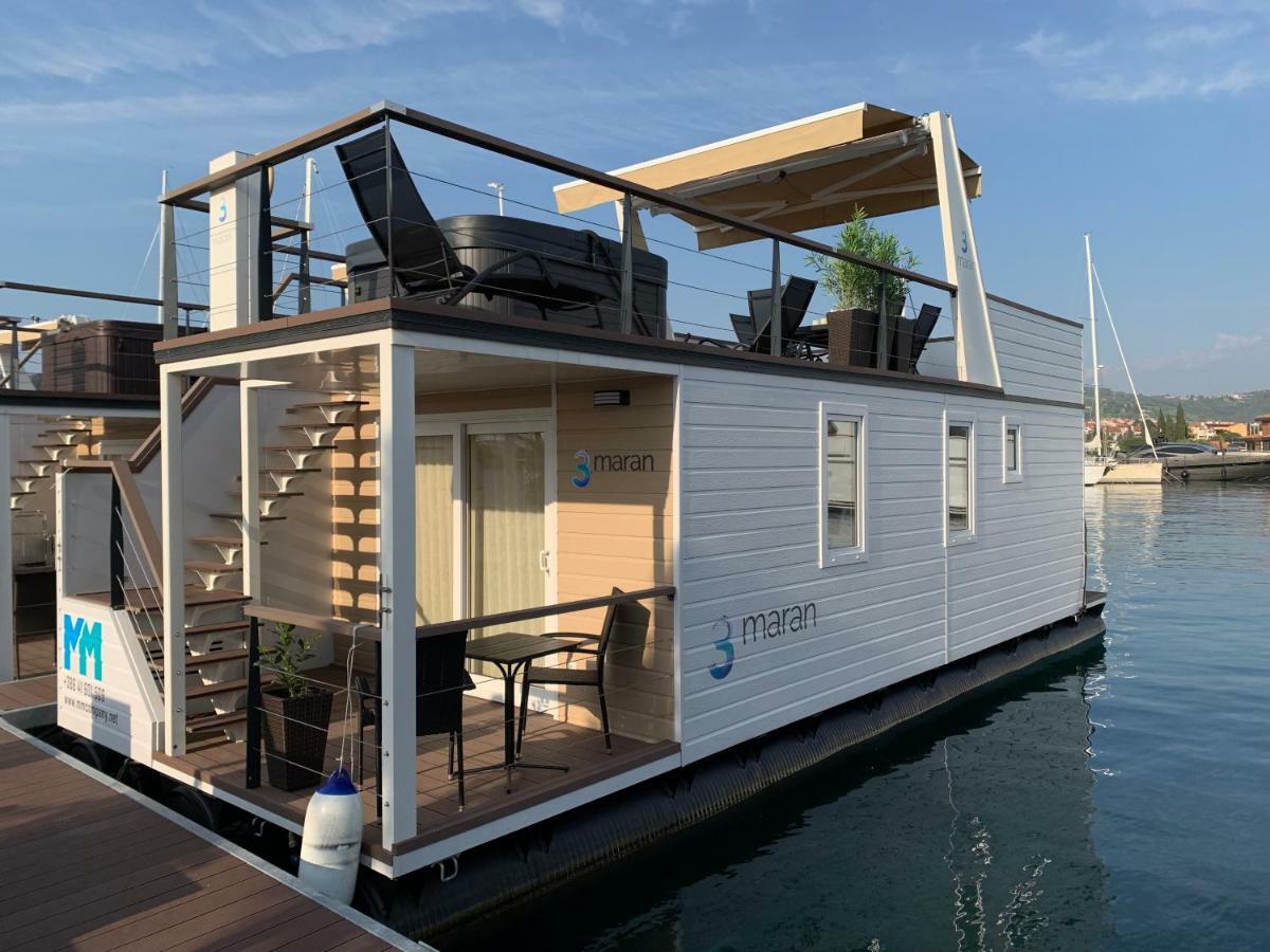Floating House Mm, Marina Portoroz Villa Exteriör bild